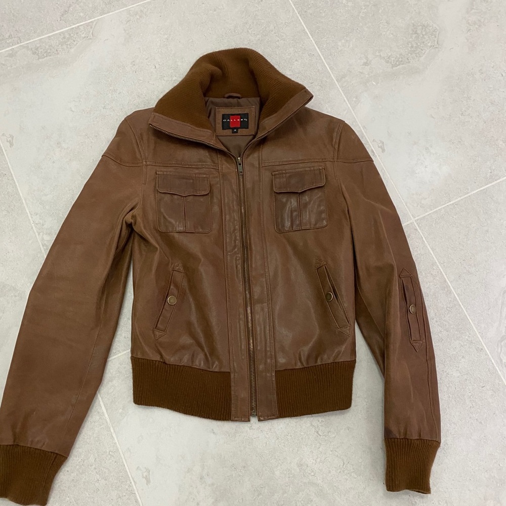 Brown Leather Jacket